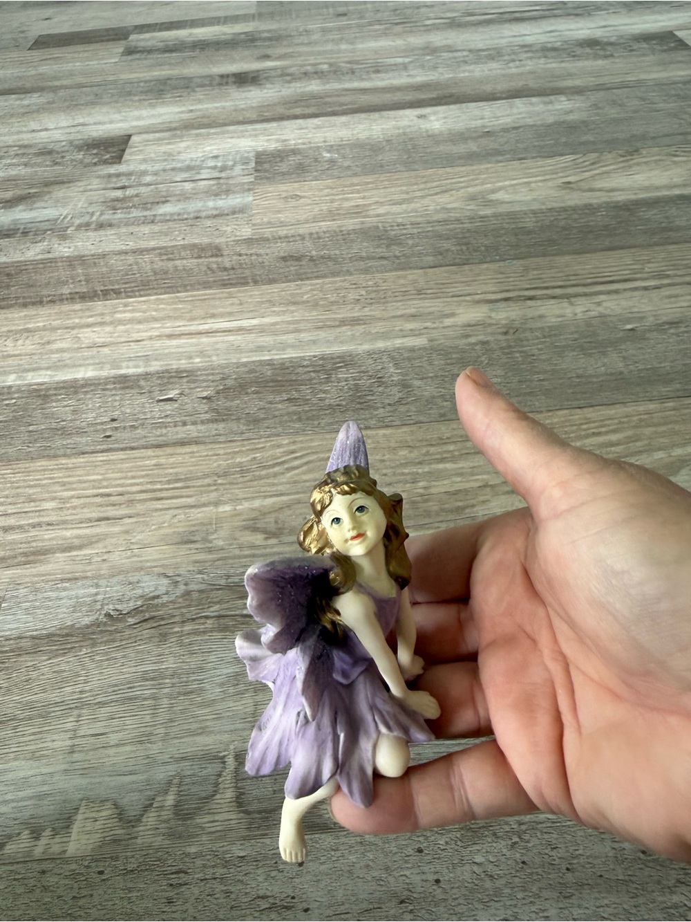 Unknown Brand Lavender Fairy Figurine - Purple Home Accent